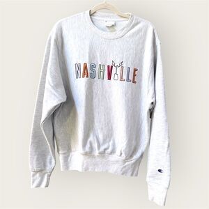 Champion Embroidered Nashville Graphic Sweatshirt